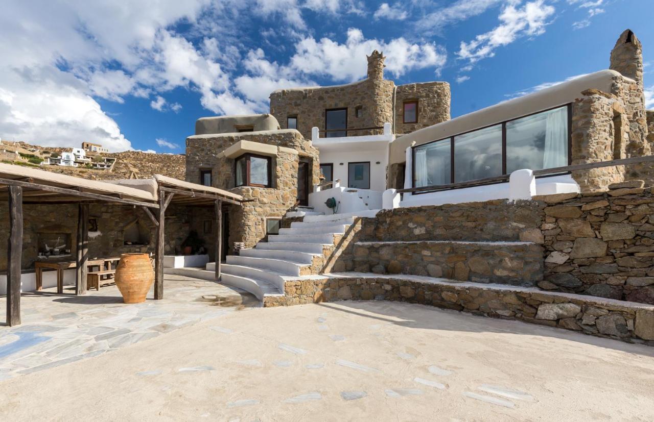 Villa ⋆ 5Br Oceanside View Near Lighthouse- Pharos Vm ⋆ Mykonos Town Exterior foto